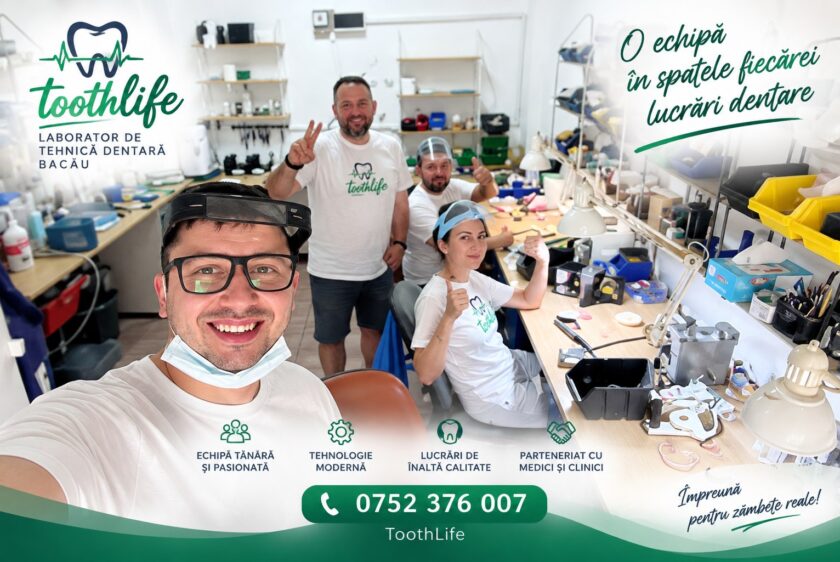 Echipa ToothLife – în spatele fiecărei lucrări dentare - Laborator de Tehnică Dentară din Bacău